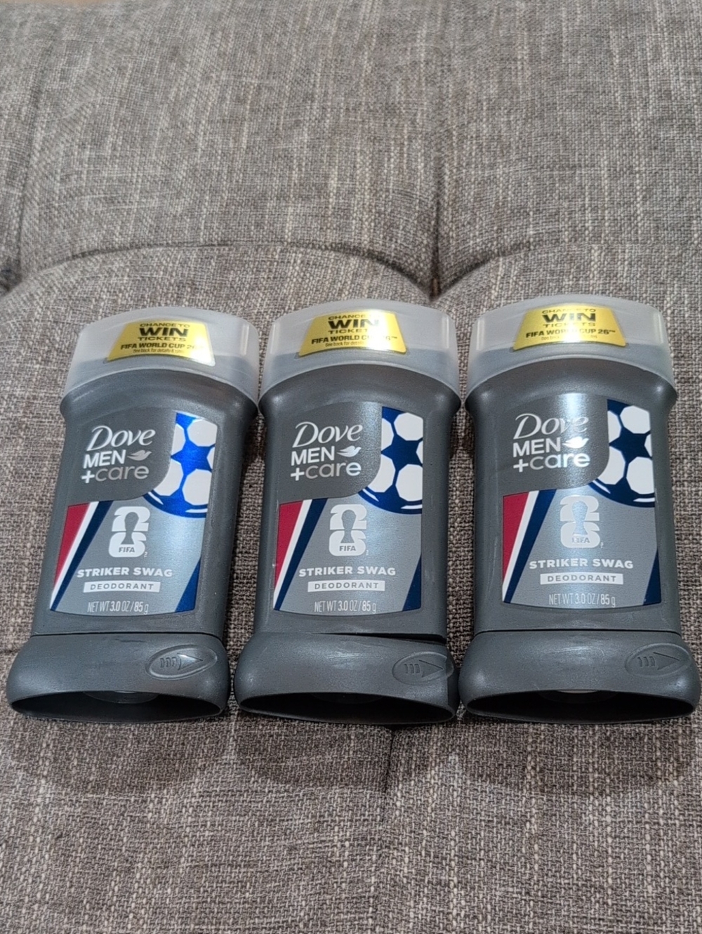 Dove Men+Care Striker Swag Deodorant Stick - Gray